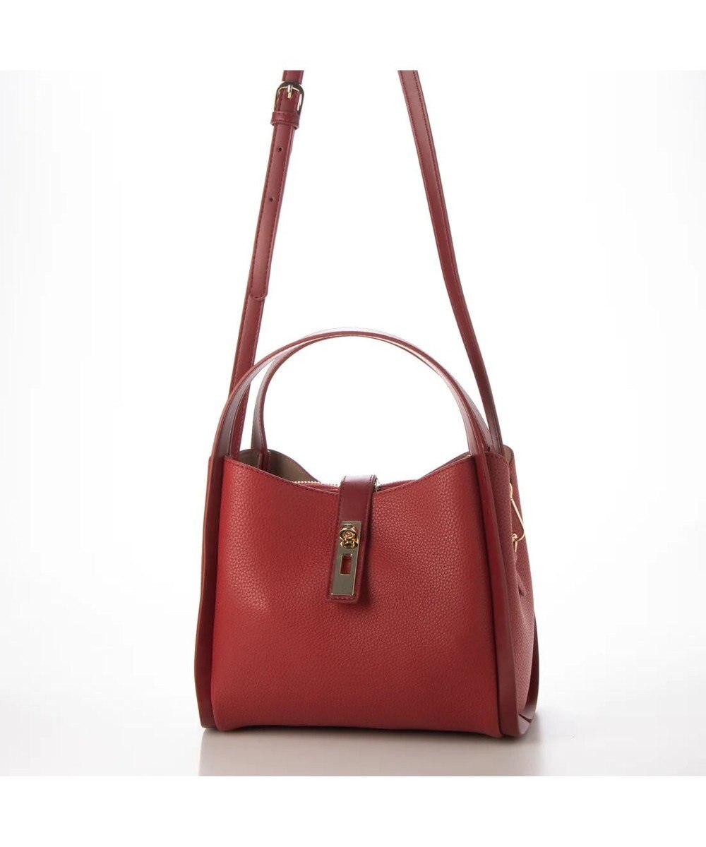 UNBILLION cachecache 3レイヤーヒネリ金具2wayトート 