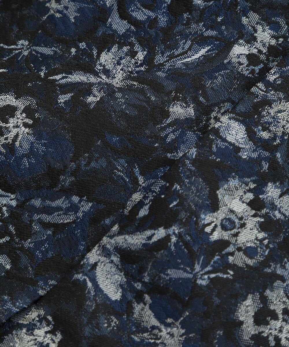 YECCA VECCA ジャガードナロースカート 