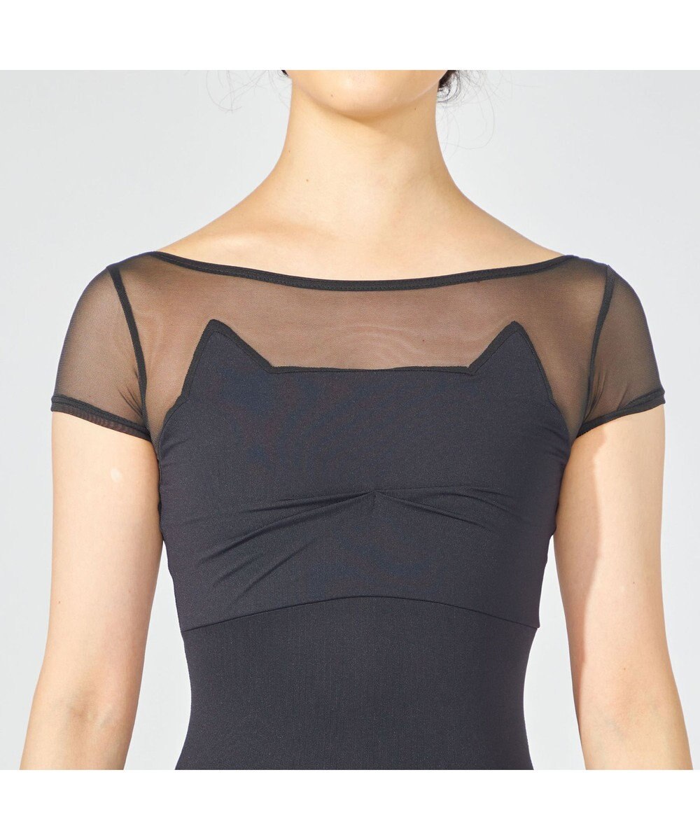 Chacott キャップスリーブレオタード 