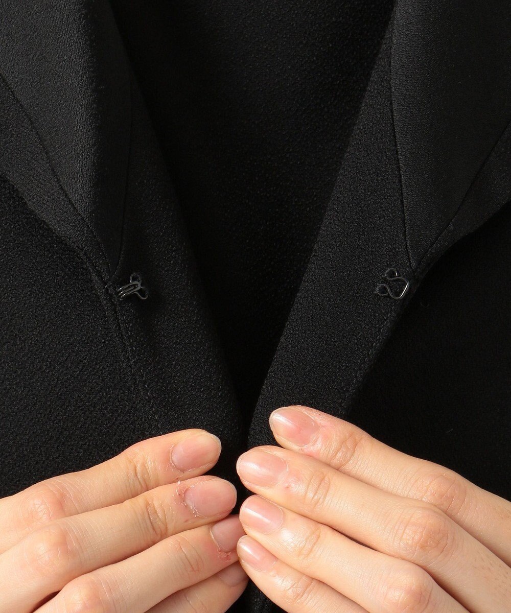 自由区 FORMAL 【高級トリアセテート素材】レベッカBSジョーゼット ジャケット+ワンピース 