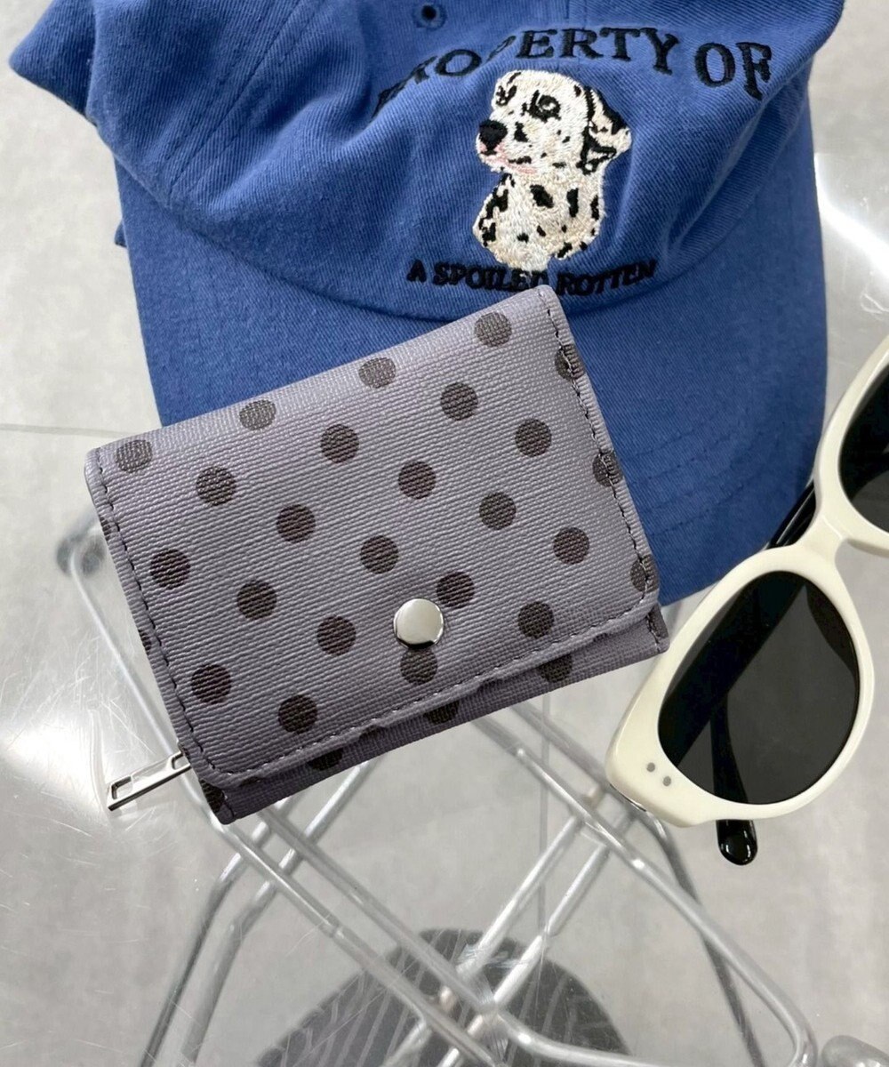 WEGO シンプルフラップミニウォレット 