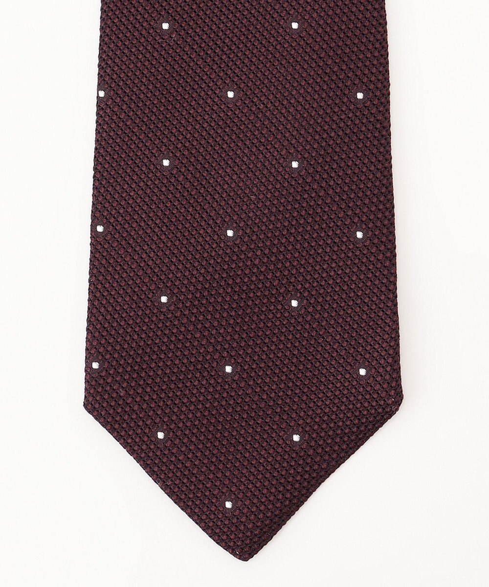 J.PRESS MEN 【JAPANESE SILK FRESCO TIE COLLECTION】ドット ネクタイ 