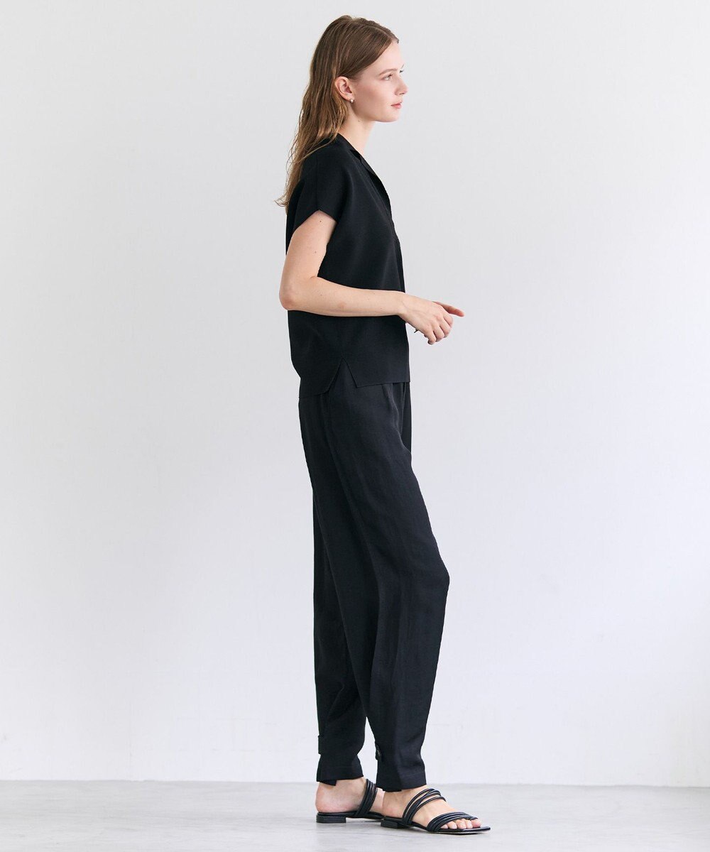 BEIGE， BERNARD / リネン混 ヘムタグ 2WAYパンツ 