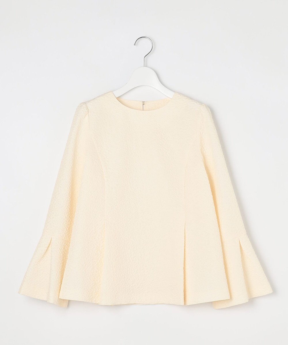 Feroux 【セットアイテム】美シルエット ブラウス×パンツ セットアップ 