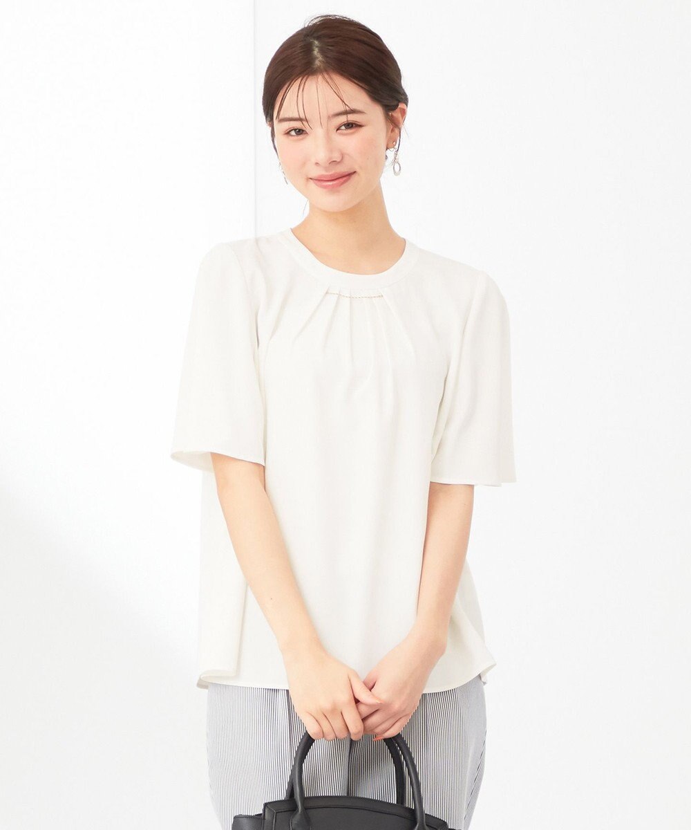 ANY SIS 【洗える】リュクスバーポイント ブラウス 