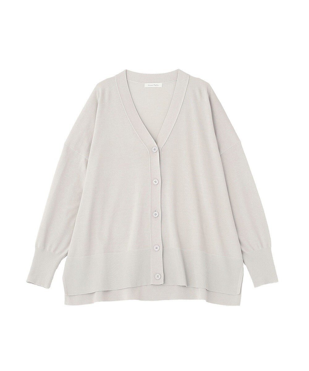 Green Parks ここちニットＶネックカーディガン 