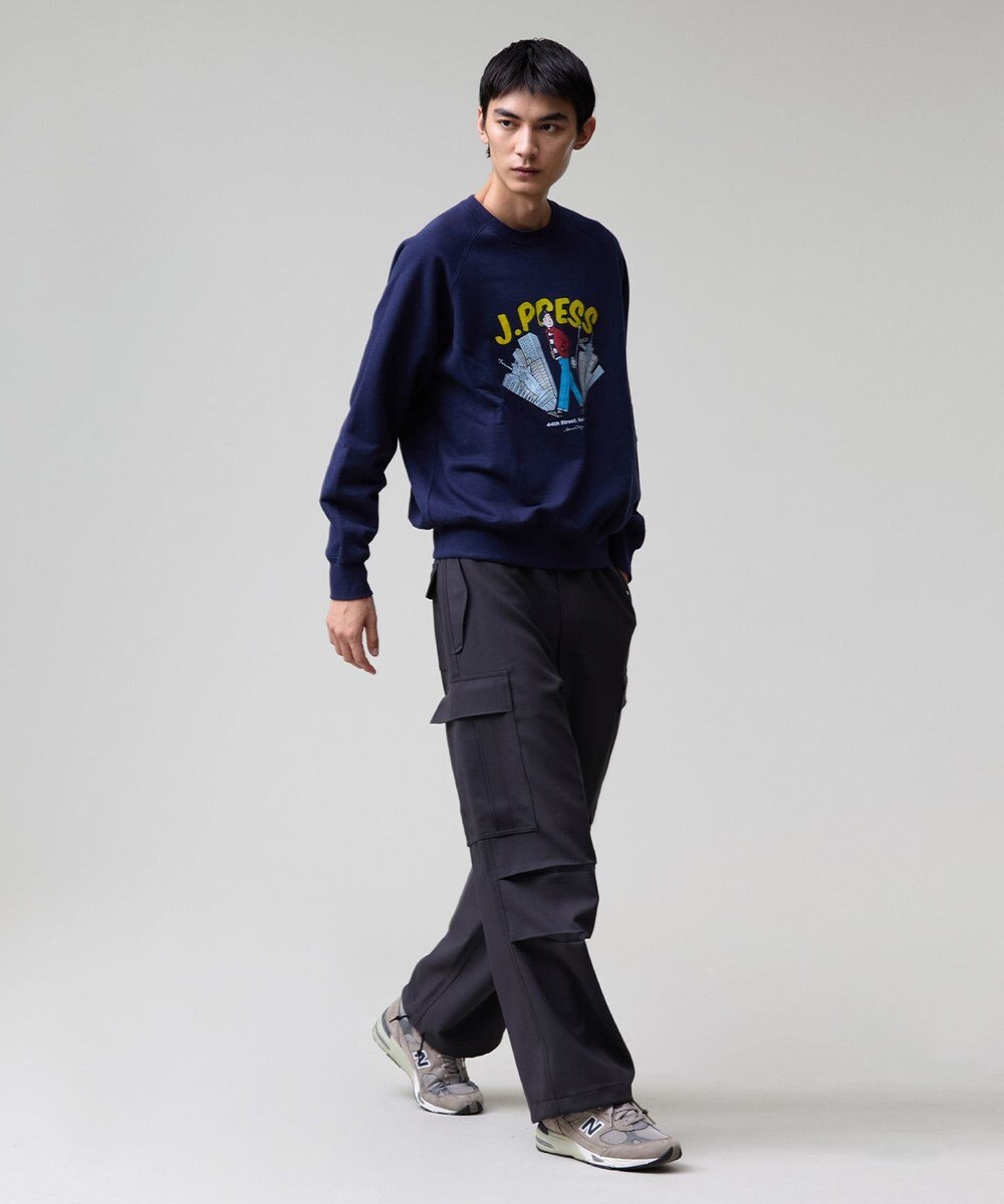 J.PRESS MEN 【J.PRESS ORIGINALS】【UNISEX】Polyester Aero Twill Easy Cargo Pants 