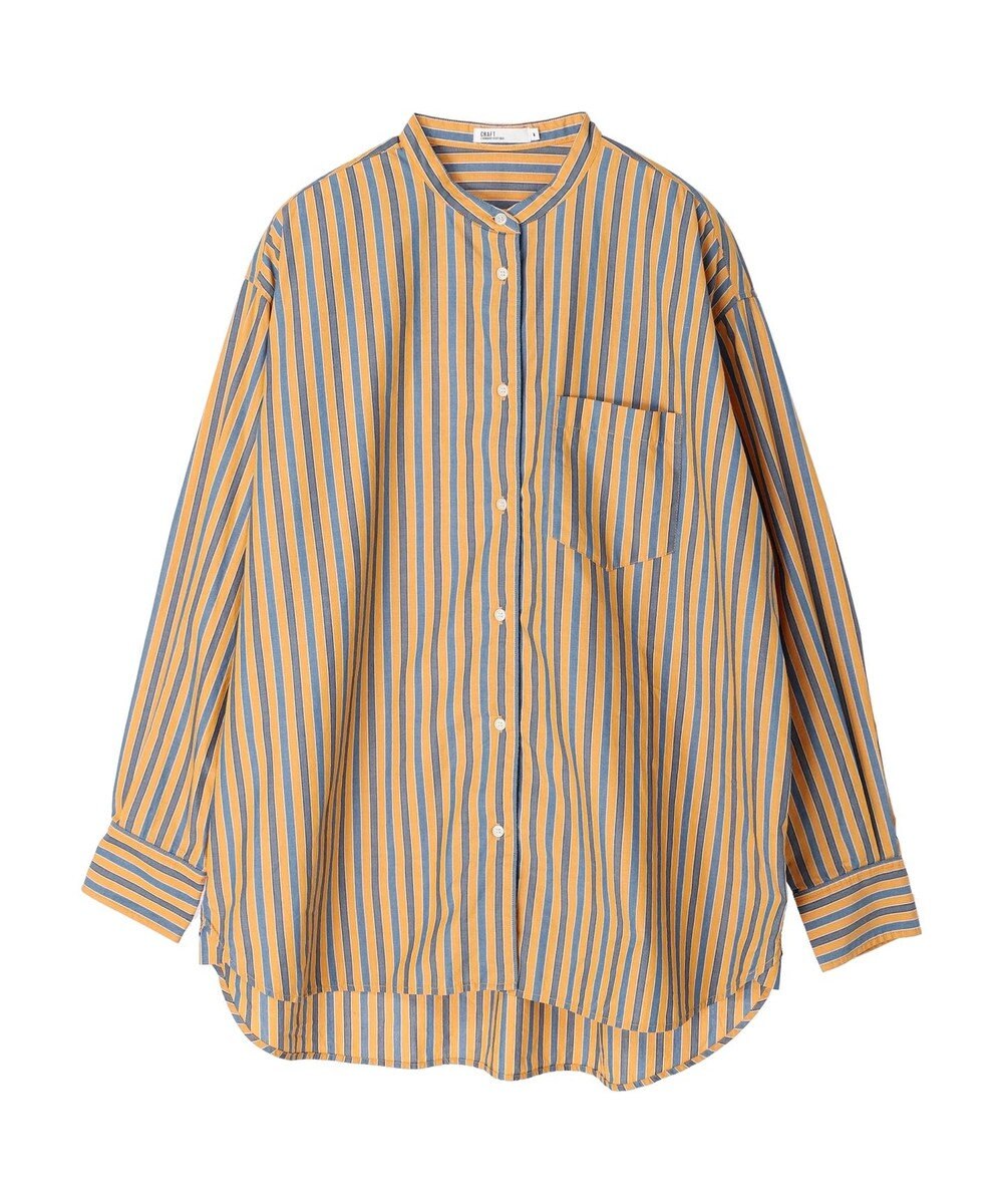 CRAFT STANDARD BOUTIQUE バンドカラーシャツ 