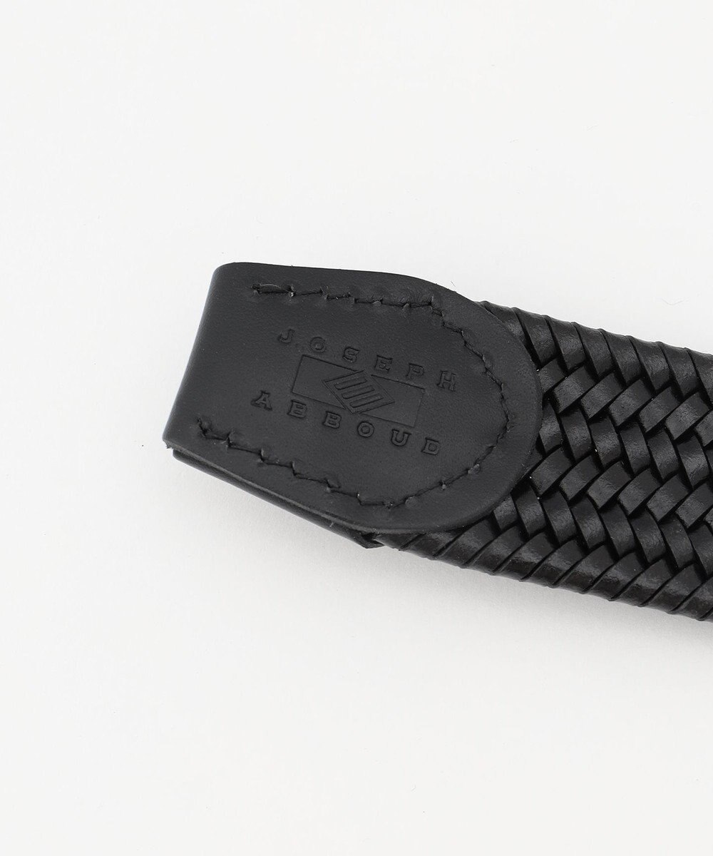 JOSEPH ABBOUD 【キングサイズ・イタリア素材・ストレッチ・日本製】 ストレッチレザー ベルト　30㎜ 