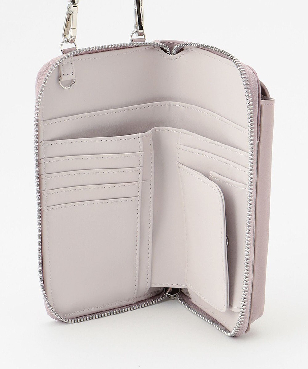 LA BAGAGERIE 【MONICA】バイカラー スマホショルダー 