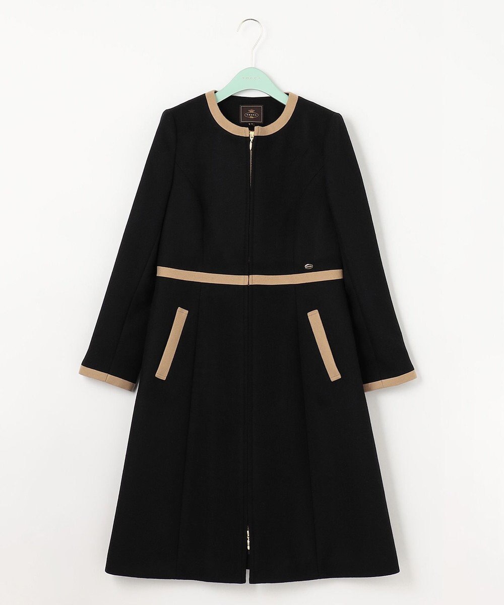 TOCCA MUSE ウールメルトンコート 