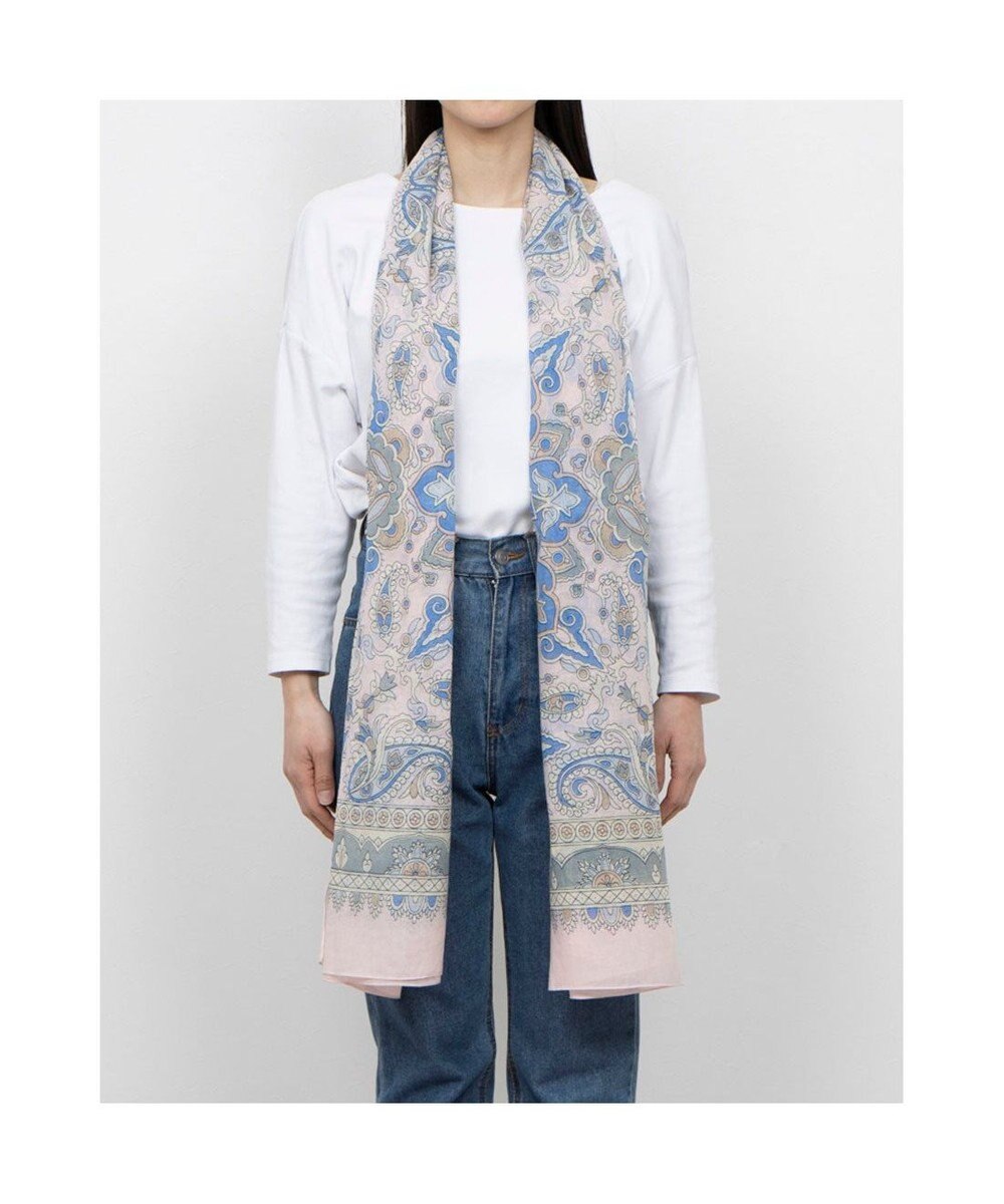 UNBILLION カシュネ cache nez / ペルシャ柄プリントストール 