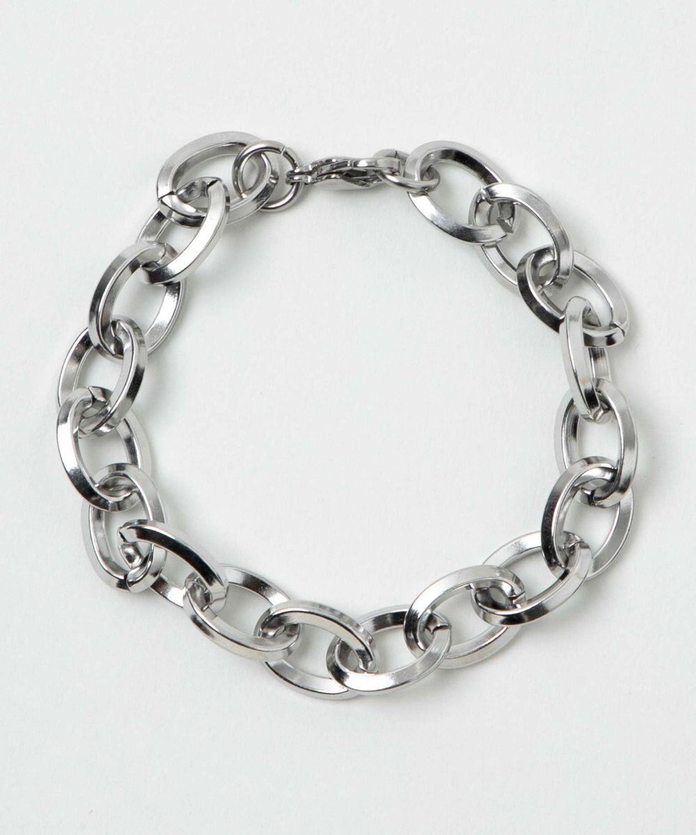 WEGO Mステンレスヘビーチェーンブレスレット 