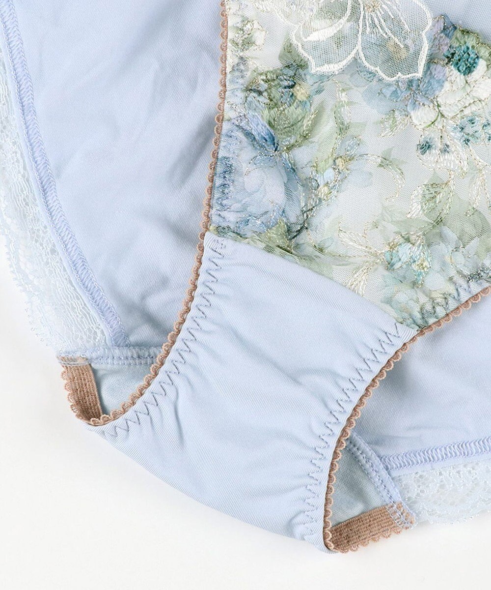 WACOAL ショーツ 【リボンブラ 胸もとフィットながもち】 BXB490とペア はきこみ丈あさめ やわらかく伸びる(バック) レディース PXB190 /ワコール 