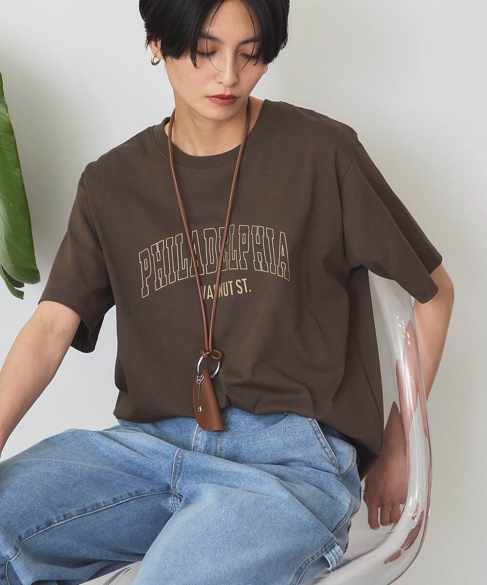 AMERICAN HOLIC 【マルチ機能】カレッジロゴＴシャツ 