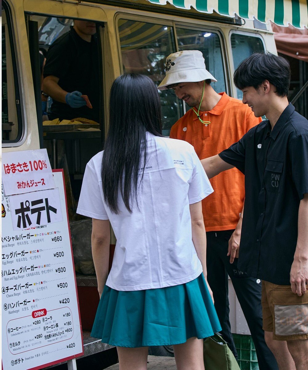 PW CIRCULUS 【UV遮蔽率97.8% / 軽量のDotAir / 高通気 / 軽撥水】【MEN】メッシュポケットシャツ ゴルフ 