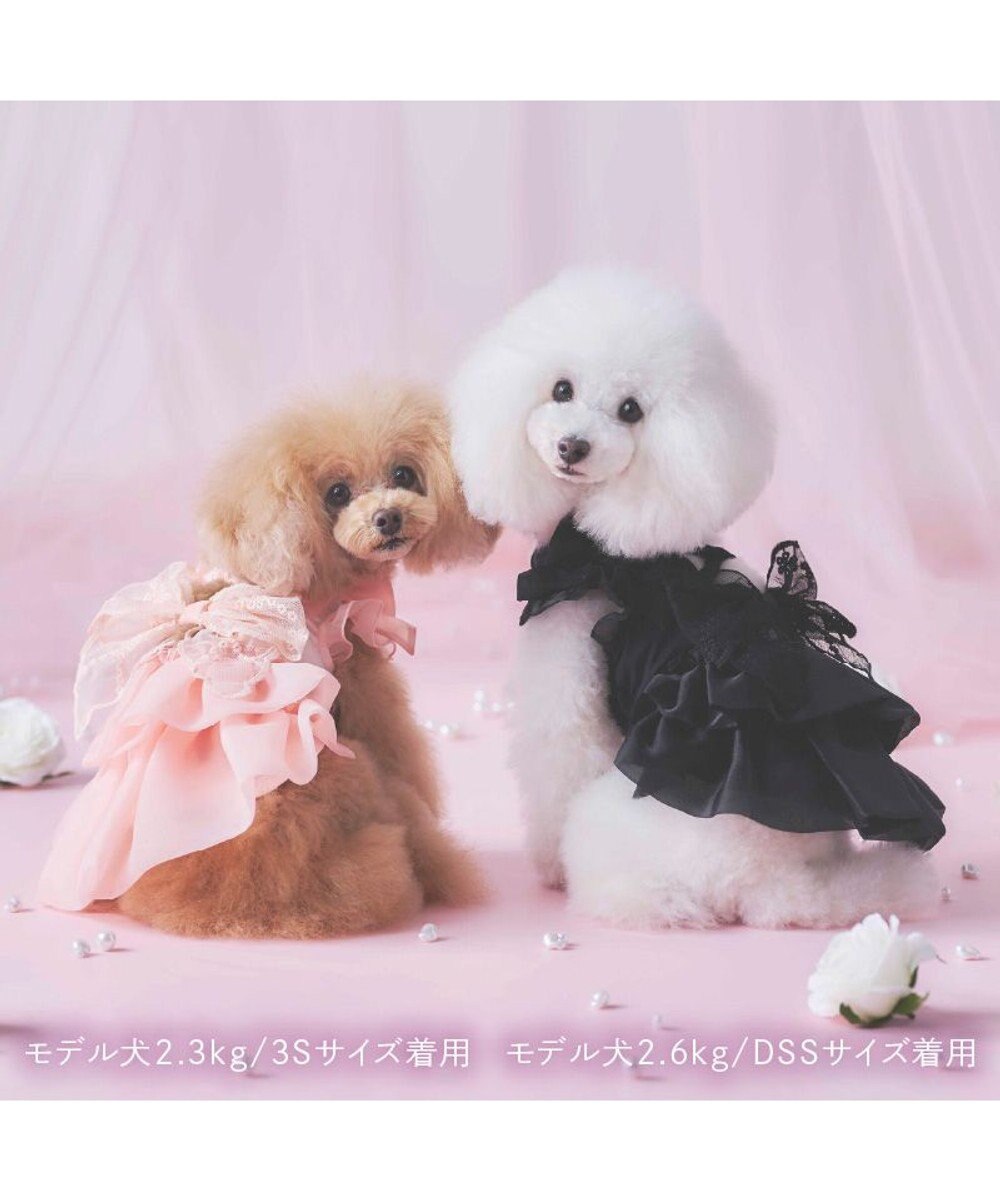 PET PARADISE cherircouture  接触冷感リボンワンピース《ピンク》 小型犬 