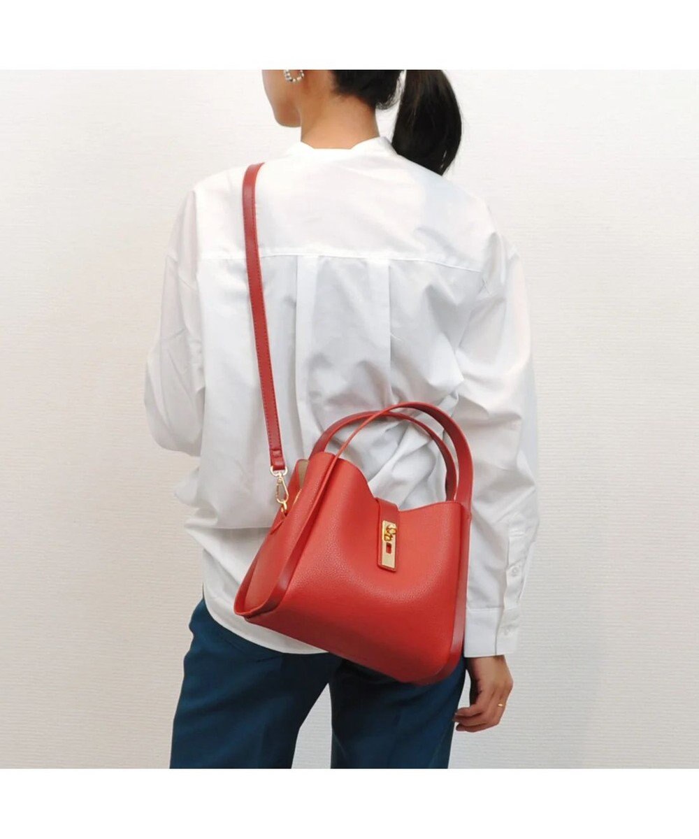 UNBILLION cachecache 3レイヤーヒネリ金具2wayトート 