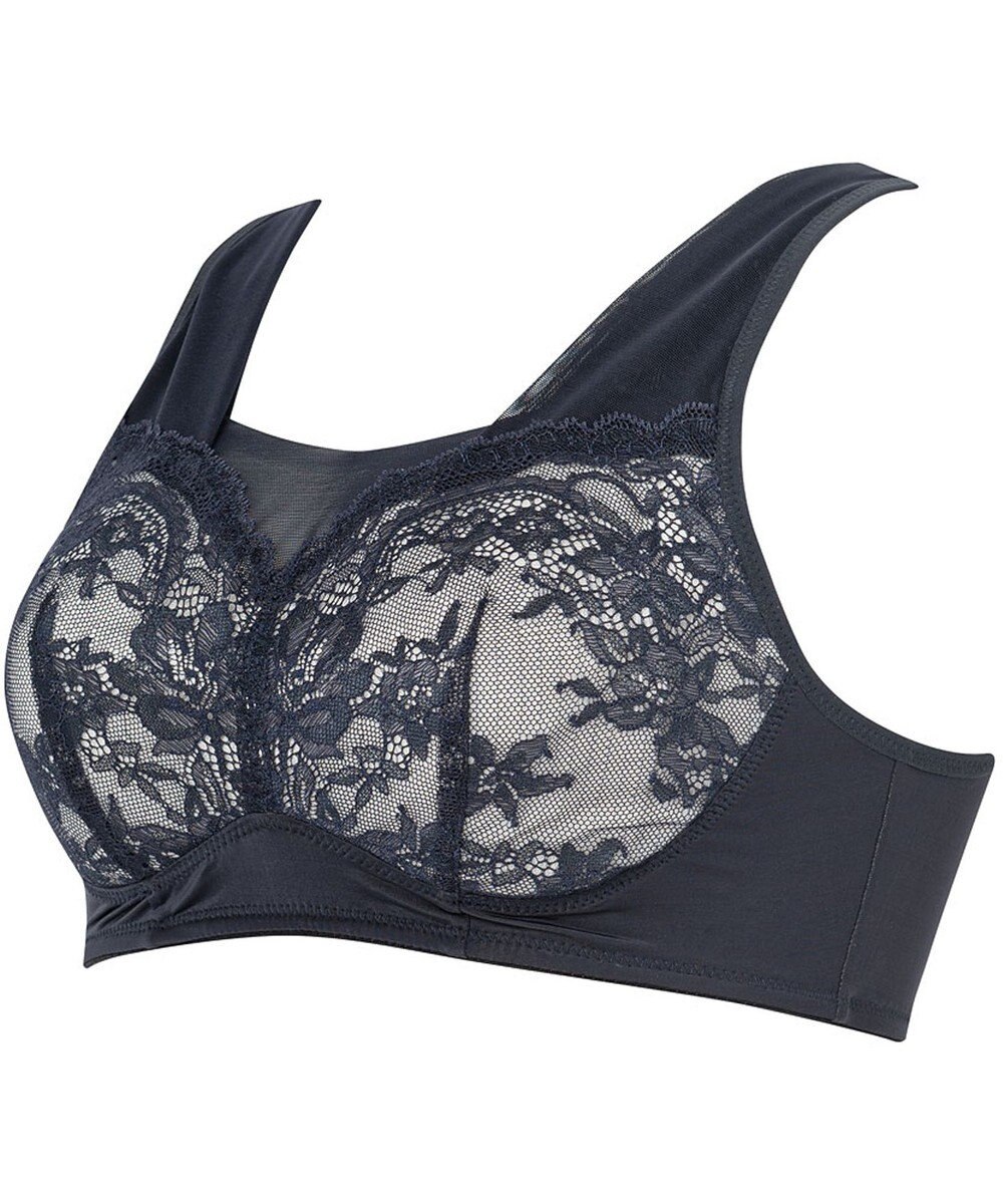 WACOAL 【ナイトアップブラ】 ノンワイヤーブラ 睡眠中のバストの不快感をやわらげる 寝汗の不快さを防ぐ ナイトブラ 夜用ブラ レディース BRA167 /ワコール 