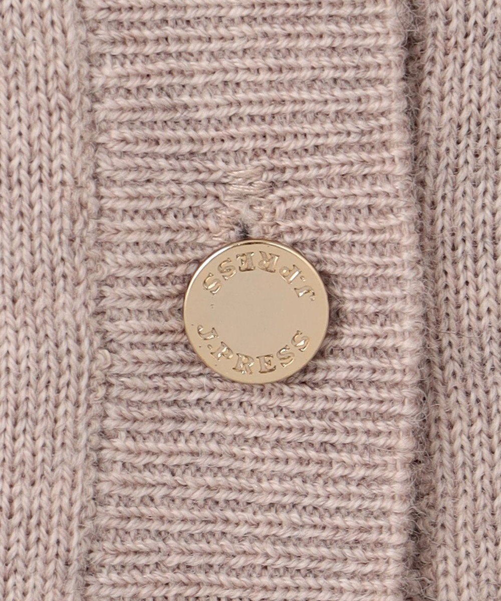 J.PRESS LADIES 【洗える】KNIT BASIC クルーネック カーディガン 