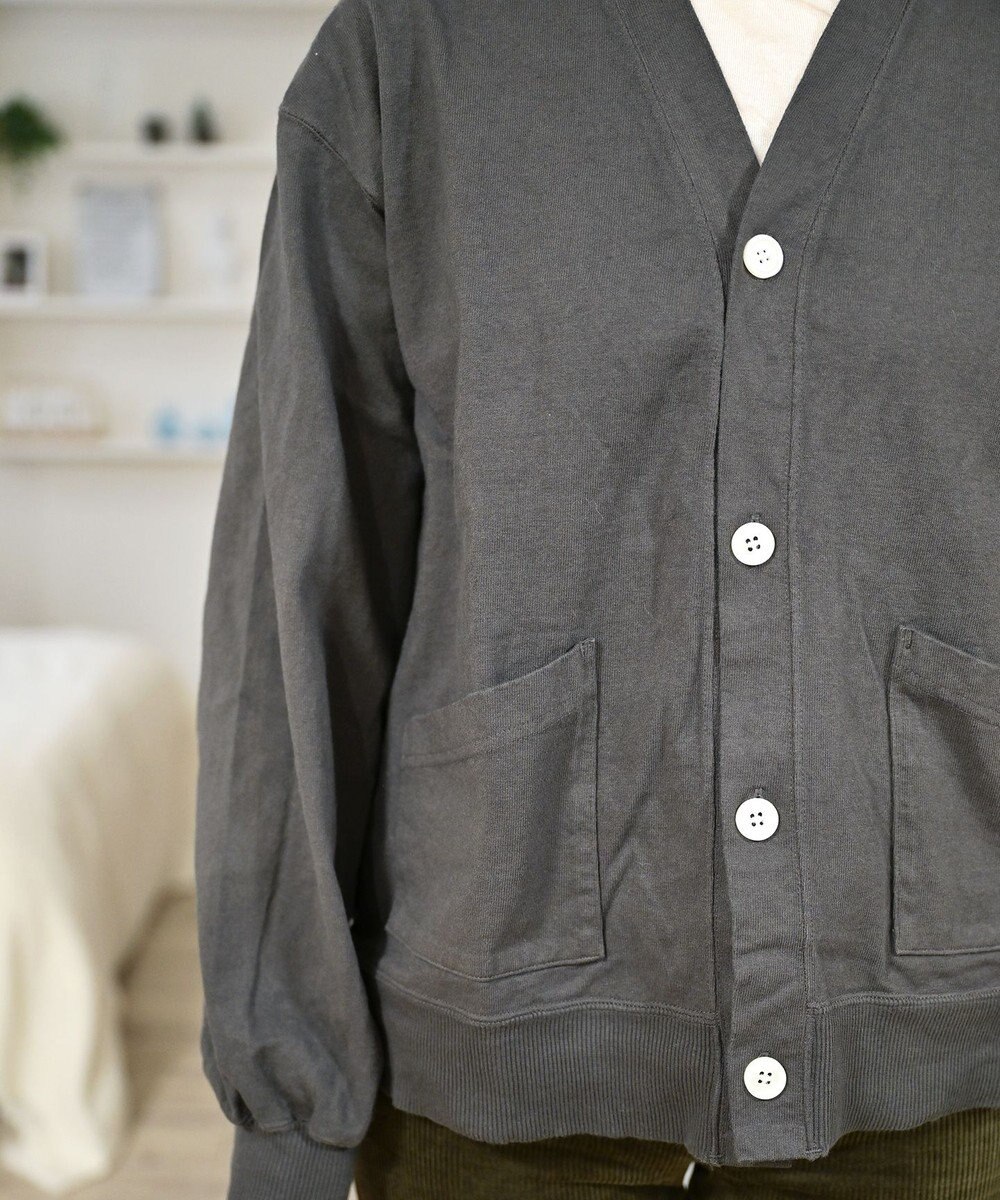 caqu caqu x GoodOn 9ozジャージー カーディガン 