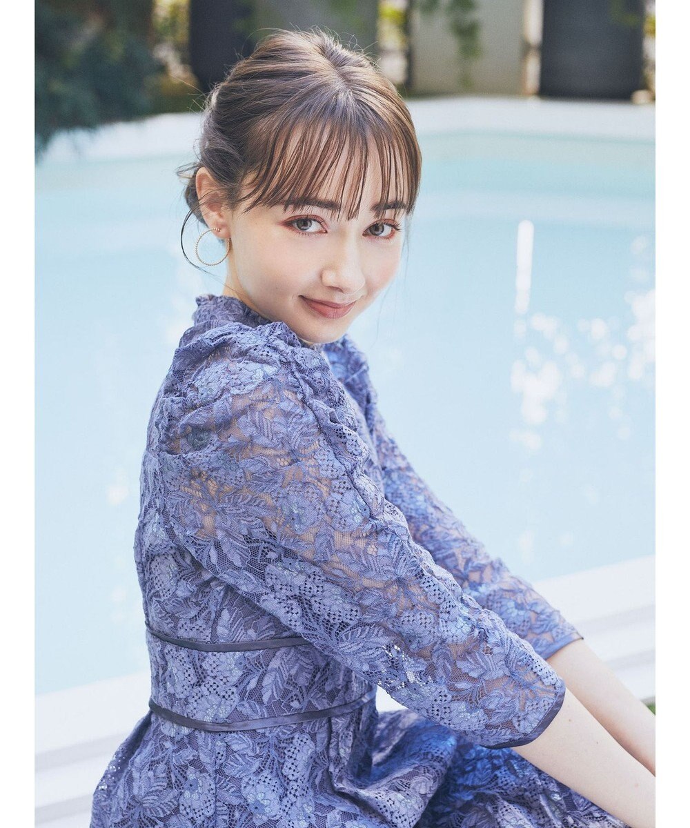 earth music&ecology 総レースワンピース 