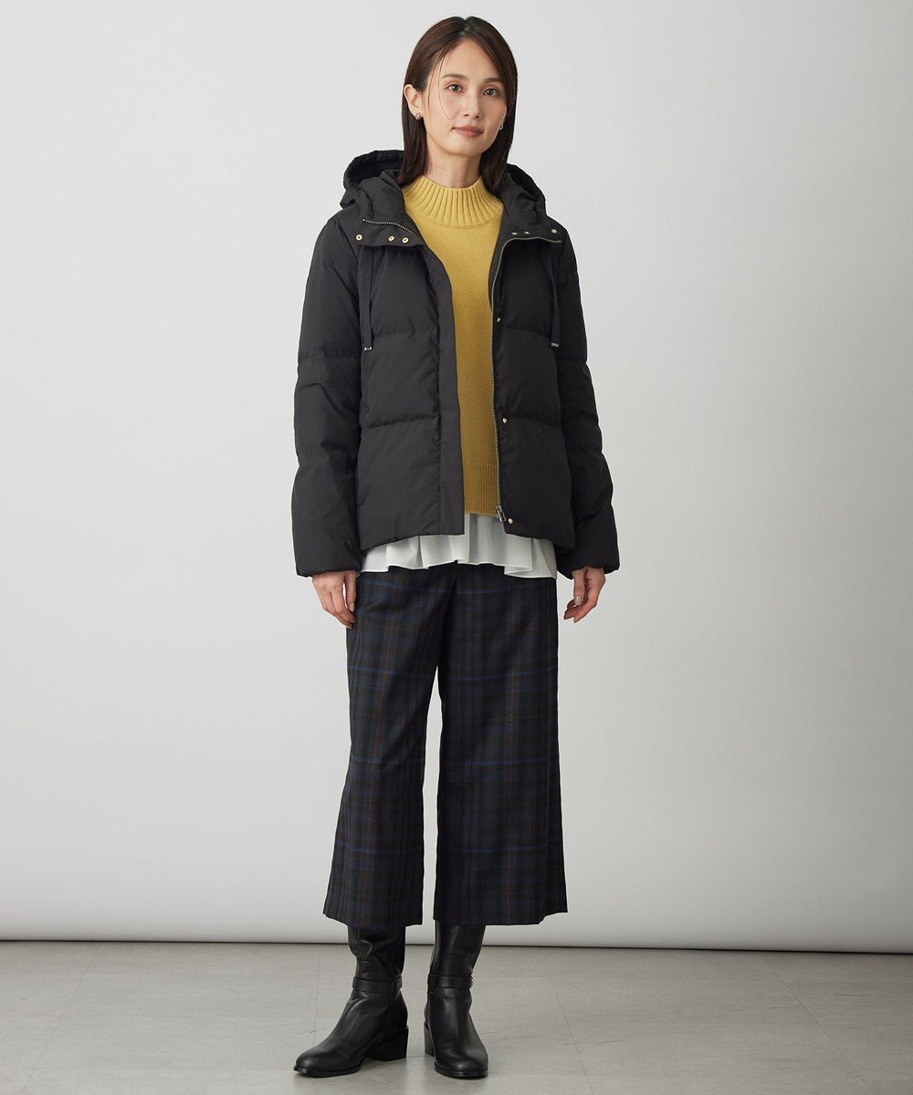 J.PRESS LADIES S 【洗える】タフタダウン ショート丈 コート 