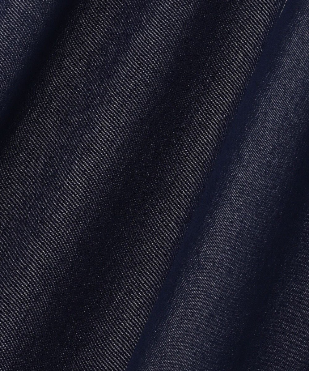 ANY SIS シャンブレーベルテッド ワンピース 