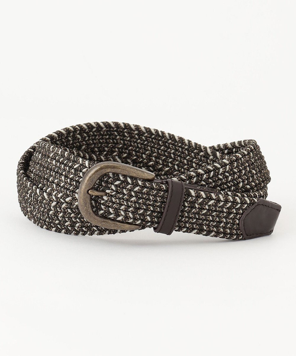 JOSEPH ABBOUD 【ストレッチ/日本製】 ストレッチMIX メッシュ ベルト 