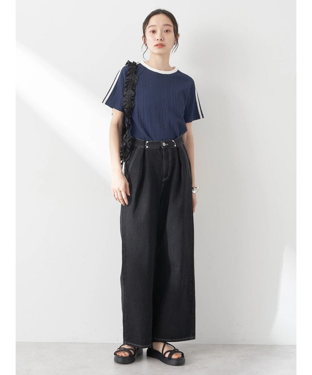 earth music&ecology ラインジャガードプルオーバー 