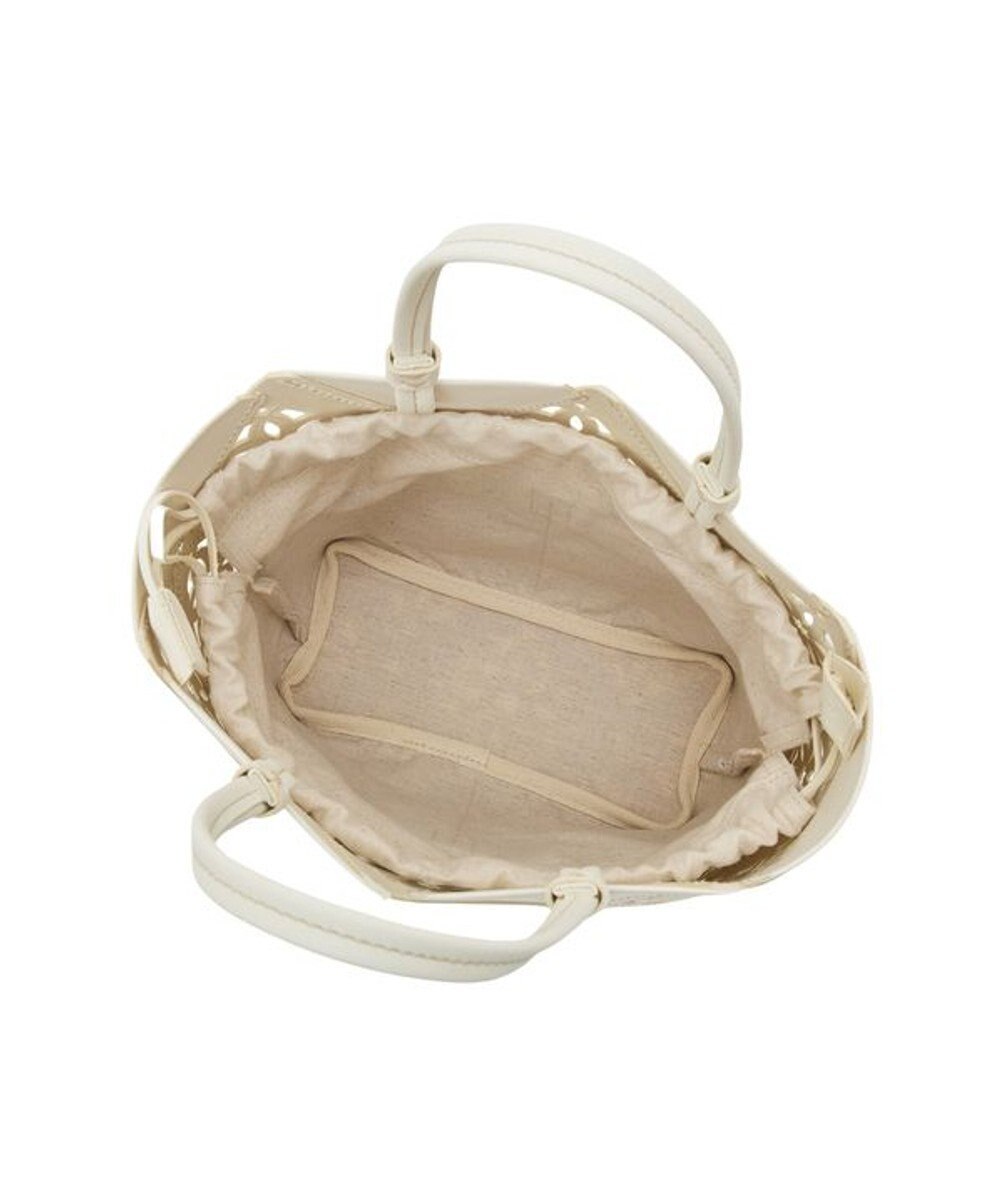 genten サスカットバスケット手提げバッグ＜M＞ 