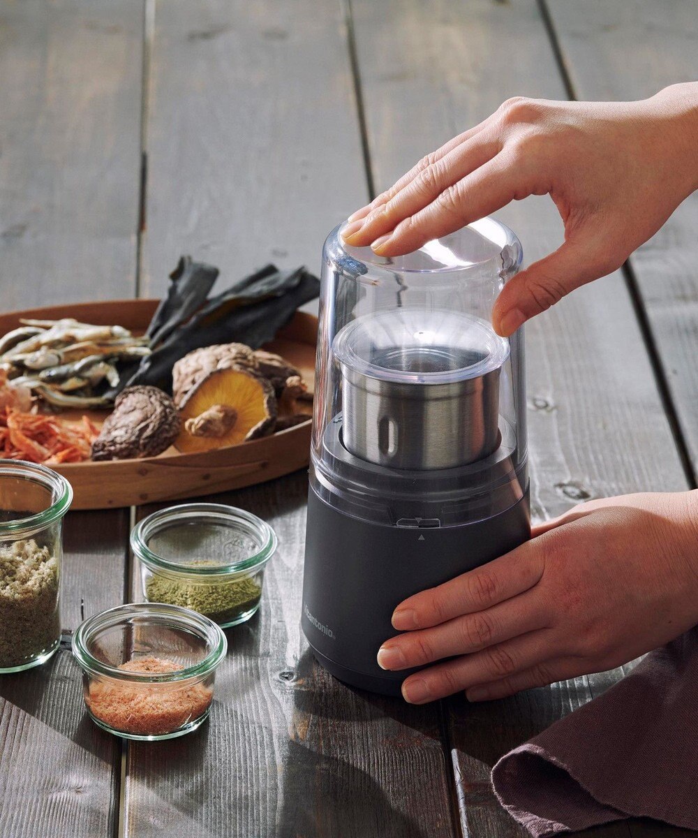 YAMATO テーブル＆キッチン ドライフードミル / ブラック / VML-10-K 