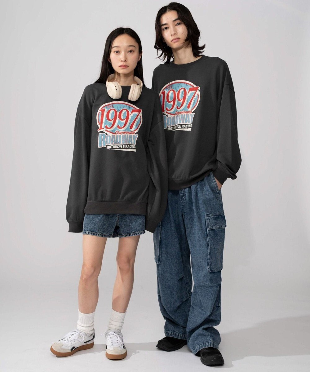 WEGO 【2025年秋冬新作/SMLXLサイズ展開/ユニセックス着用ITEM】アソートグラフィックプルオーバー 