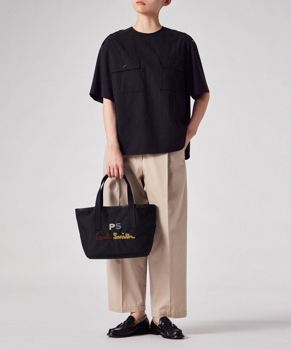 Paul Smith PSロゴエンブロイダリー ミニトートバッグ 