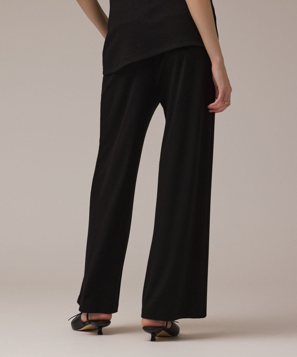 GRACE CONTINENTAL ラメリブジャージパンツ 