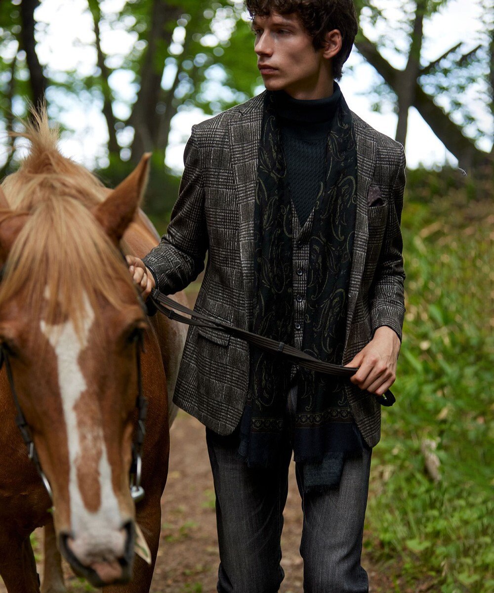 JOSEPH ABBOUD 【キングサイズ・チクチクしないタートルネック/イージーケア/3シーズン対応】 コンフォートタートルネックセーター 