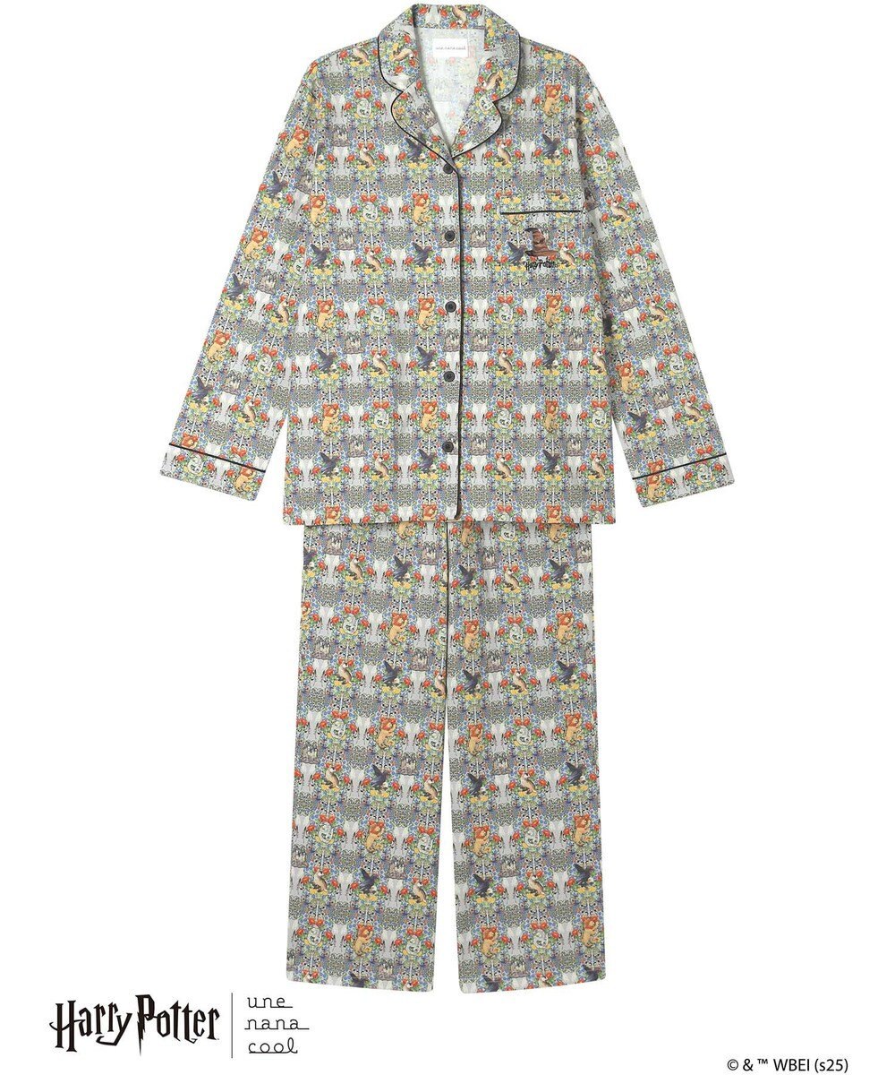 une nana cool 【ハリー・ポッターコラボ】【綿100%】開襟パジャマ 