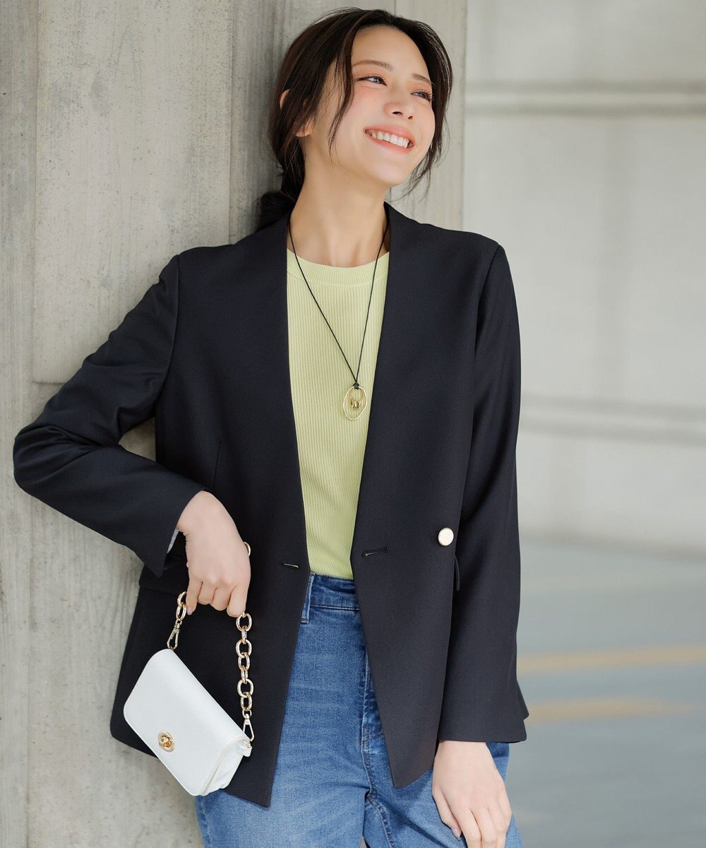 ANY SIS オーバルコード ネックレス 