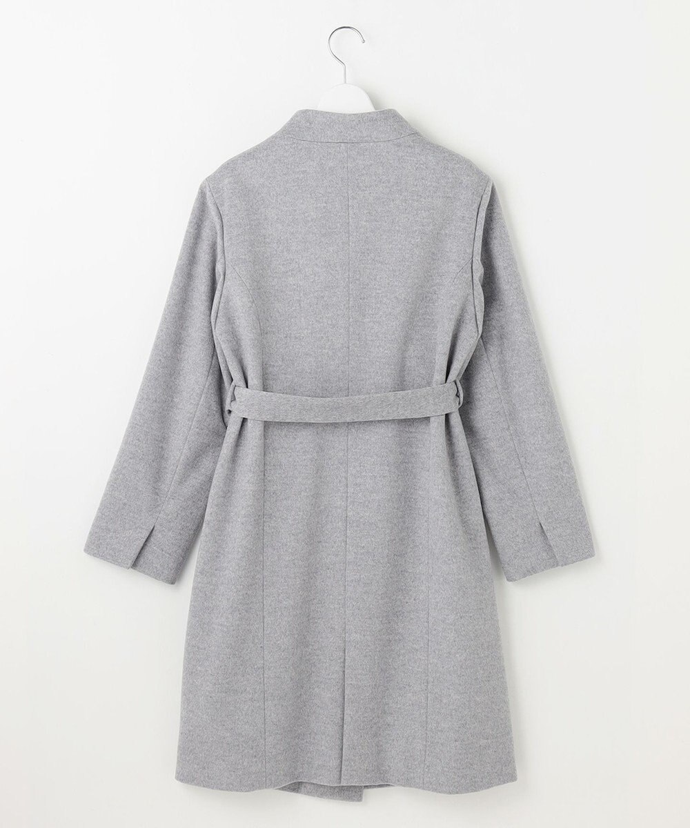 J.PRESS LADIES L Super150sAZAMIビーバー スタンドカラー コート 