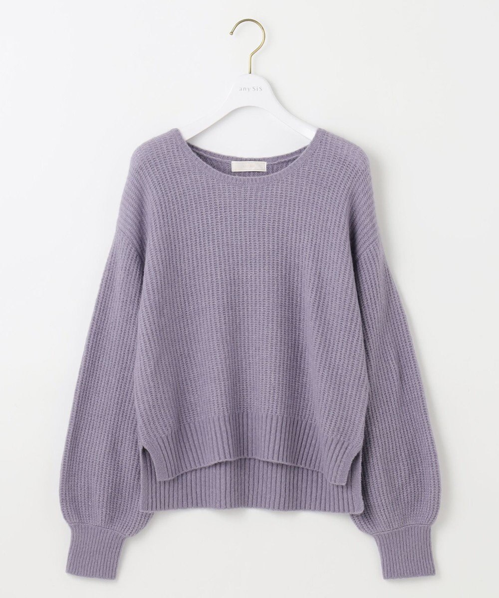 ANY SIS 【洗える】エアリーアンゴラブレンド ニット 