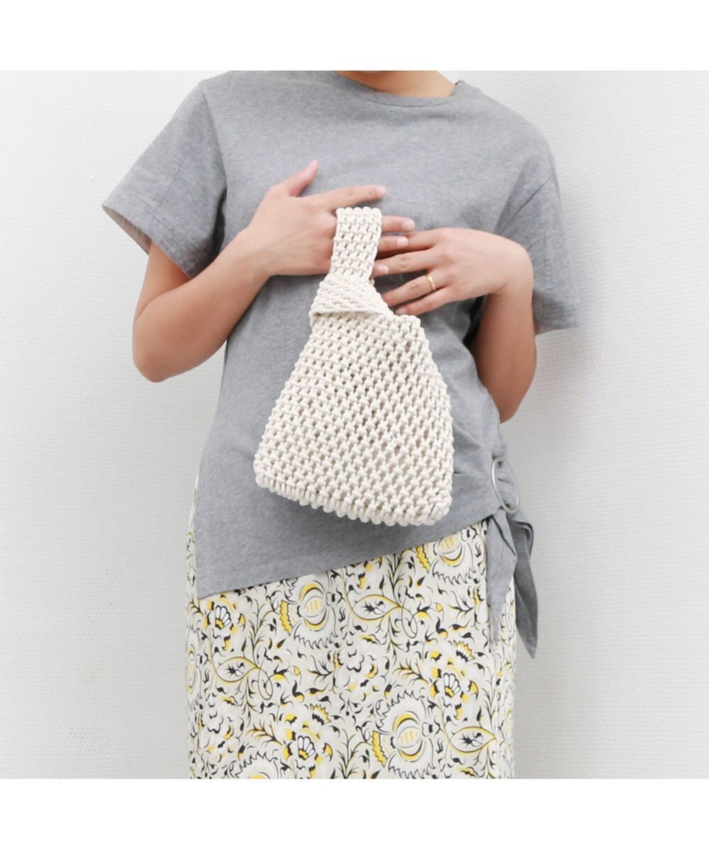 UNBILLION カシュカシュ cachecache / マクラメ2wayチェーンショルダー 