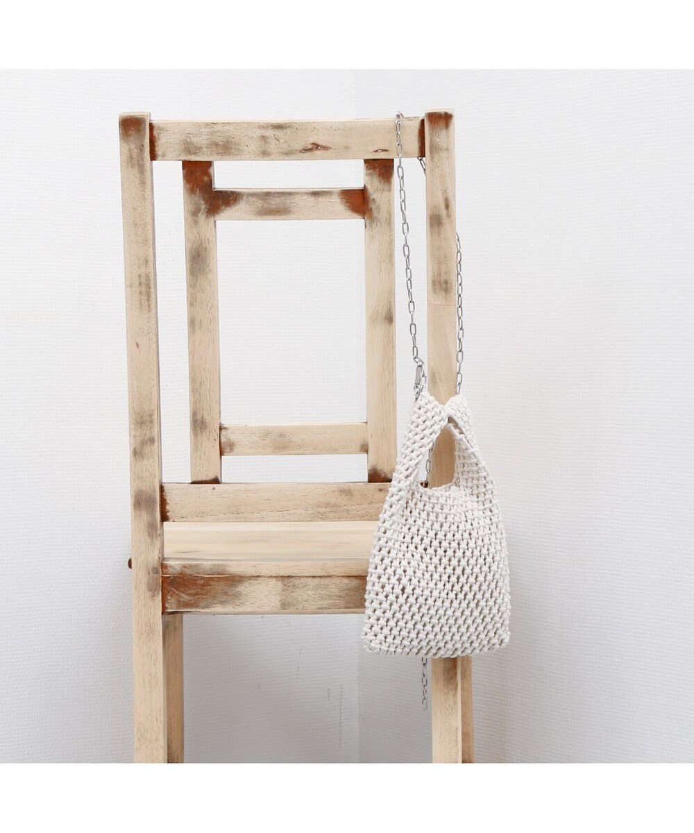 UNBILLION カシュカシュ cachecache / マクラメ2wayチェーンショルダー 