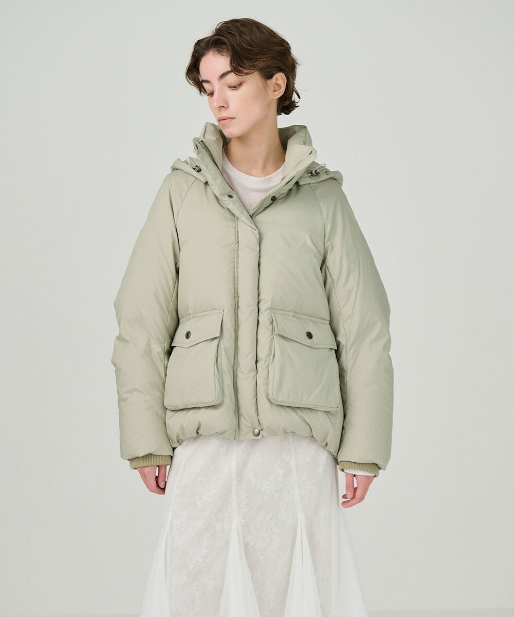 GRACE CONTINENTAL スタンドカラーダウンジャケット 