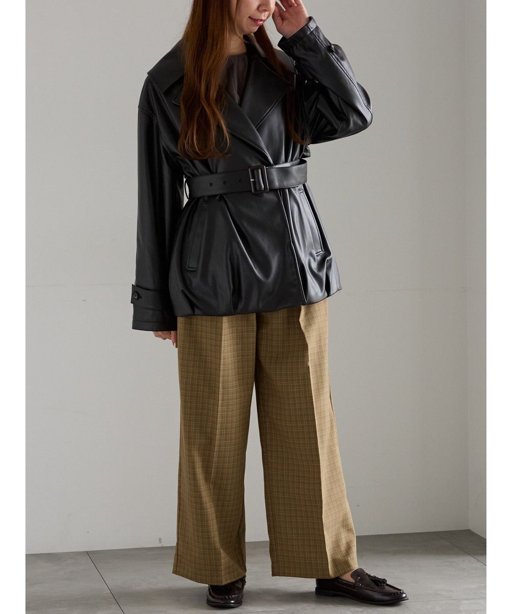 Te chichi ワイドスラックス(セットアップ可)《2025Autumn catalog vol.2 item》 