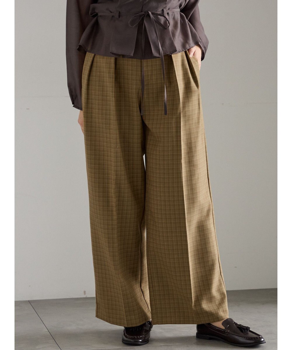 Te chichi ワイドスラックス(セットアップ可)《2025Autumn catalog vol.2 item》 