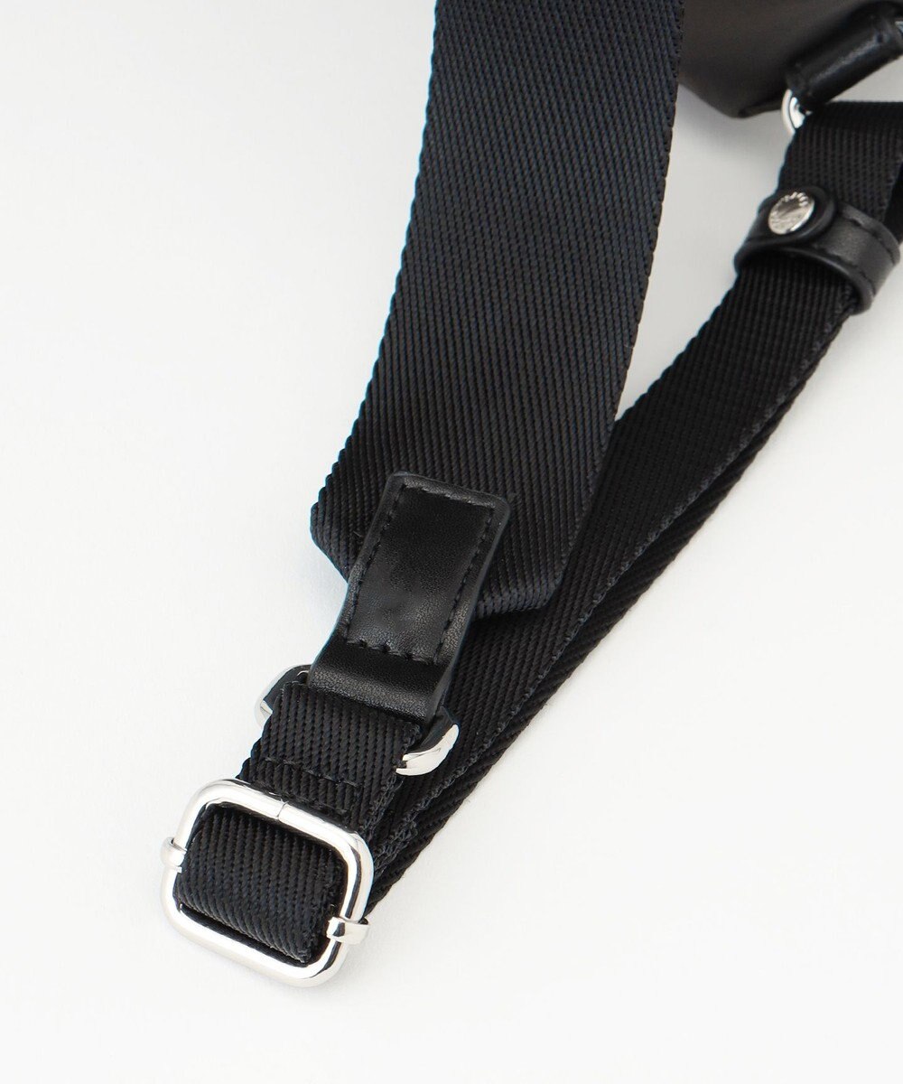 Y'SACCS ナイロン×リサイクルレザー　コンビマルチリュック 