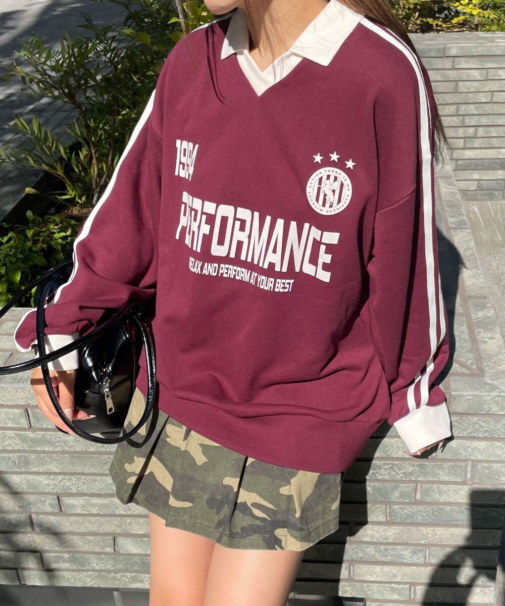 WEGO ゲームグラフィックビッグスウェット 