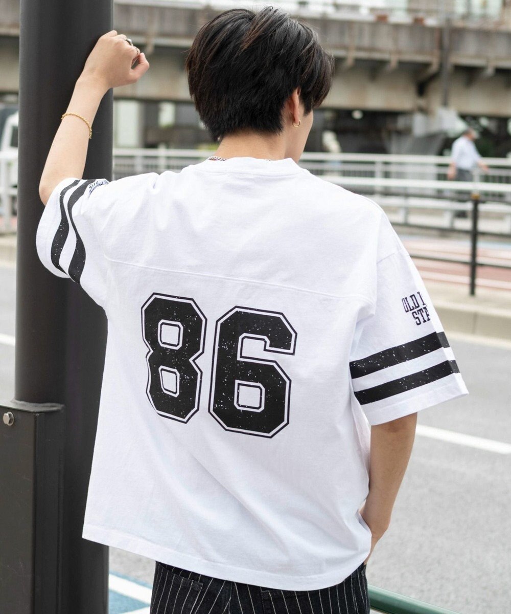 WEGO 【ユニセックス着用ITEM/MLサイズ展開】ナンバリングT（SS） 