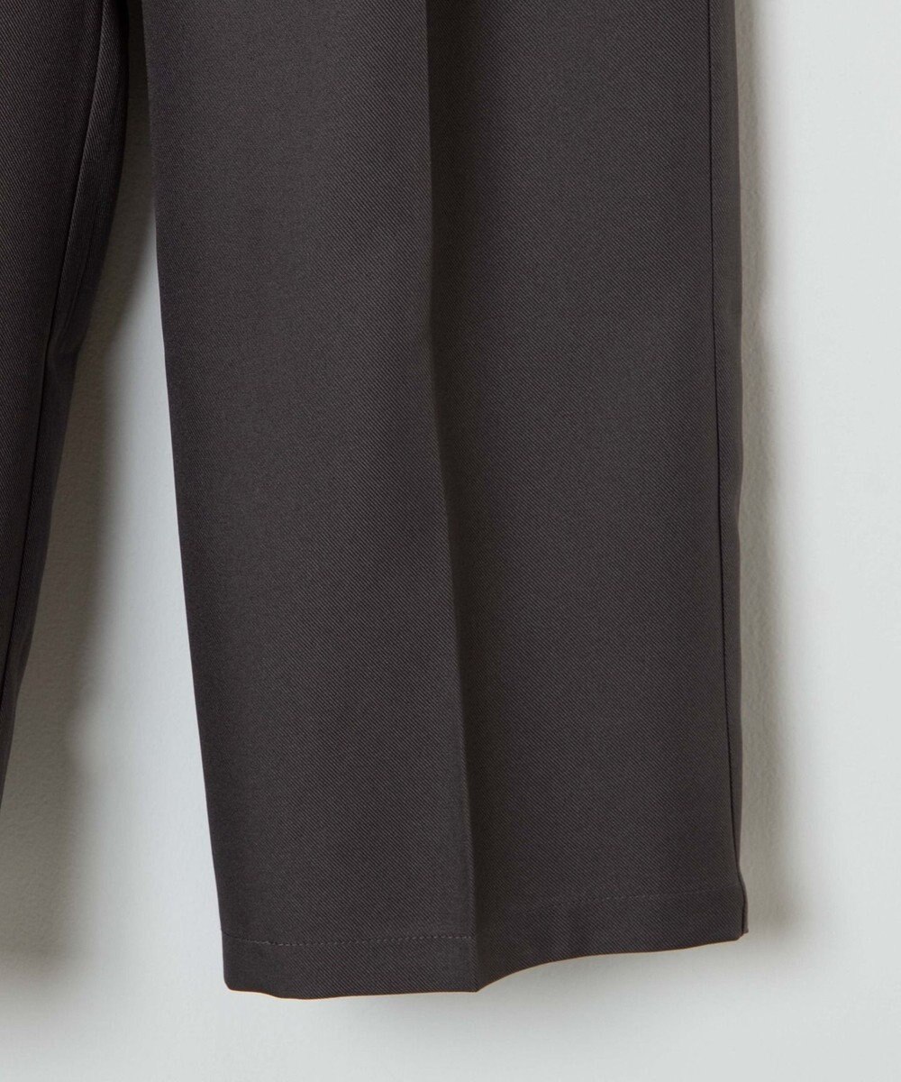 WEGO 【手洗い可】ハイウエストセンタープレスワイドパンツ 