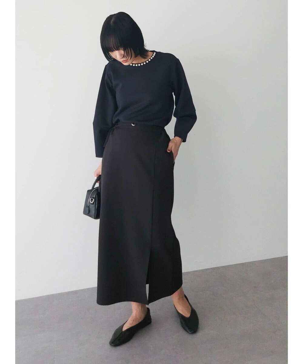 Green Parks 〈選べるきれシル〉Ｉラインロング丈スカート 